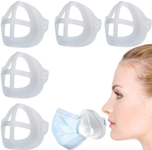 Owfeel™ Máscara 3D Respirador De Silicone . Pacote com 5 Peças
